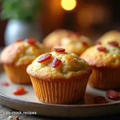 Herzhafte SpeckK&auml;se Muffins Dein einfaches Rezept Rezeptkarte