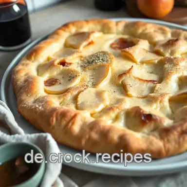 Oma's Apfel-Pflaumen Pfannkuchen Rezept: Wie beim Dinner! Rezeptkarte