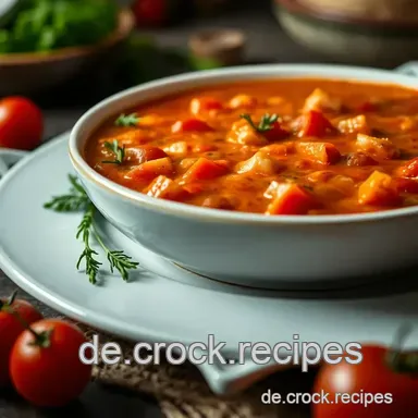 Omas süße Tomatensuppe: Ein einfaches Rezept für die ganze Familie Rezeptkarte