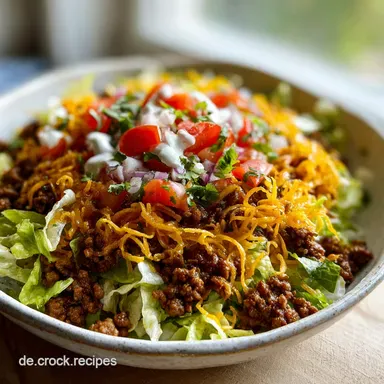 Taco Salat Rezept: Knusprig in 30 Min