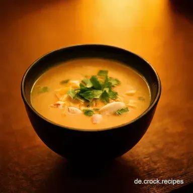 Tom Kha Suppe Rezept Thail&auml;ndische Kokossuppe wie vom Thai Rezeptkarte