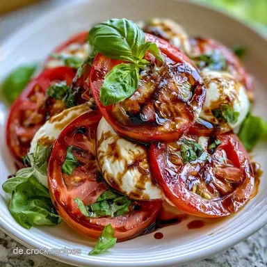 Tomaten Mozzarella Salat in 15 Minuten