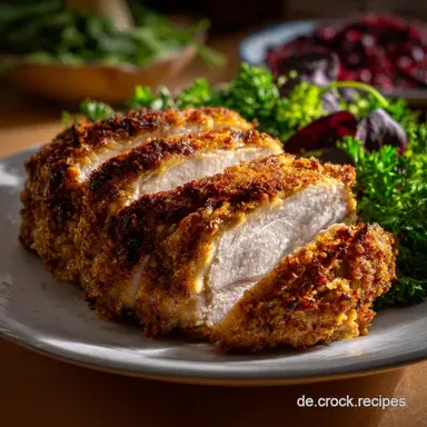 Truthahnbrust Panierte Schnitzel: 25 Minuten zum Knusper-Hit Rezeptkarte