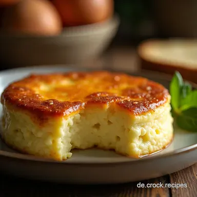 Der Umgekehrte K&auml;sekuchen Cremig knusprig einfacher als gedacht Rezeptkarte