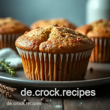 Saftige Muffins vegan Rezept: Einfache & Leckere Freude f&uuml;r Jeden Rezeptkarte