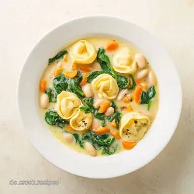 Vegane Tortellini-Suppe in 30 Minuten Rezeptkarte
