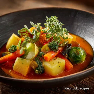 Veganer KartoffelEintopf Omas Klassiker mit UmamiKick und Majoran Rezeptkarte