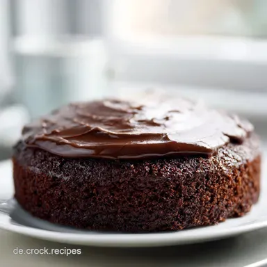 Veganer Schokokuchen mit Apfelmus