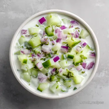 Vegan Mixed Vegetable Raita in 15 Minuten: Cremig & K&uuml;hl