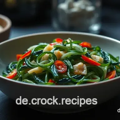 Wakame Salat &ndash; Mein erfrischendes Algensalat Rezept aus der japanischen K&uuml;che