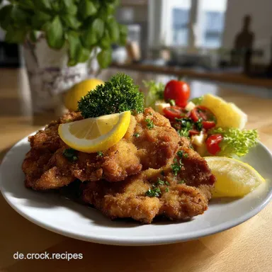 Wiener Schnitzel Ein Klassiker Der &Ouml;sterreichischen K&uuml;che Original Rezept Aus Rezeptkarte