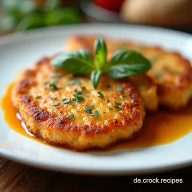 Knuspriges Paniertes Schnitzel Wiener Art selbstgemacht Omas Geheimnis