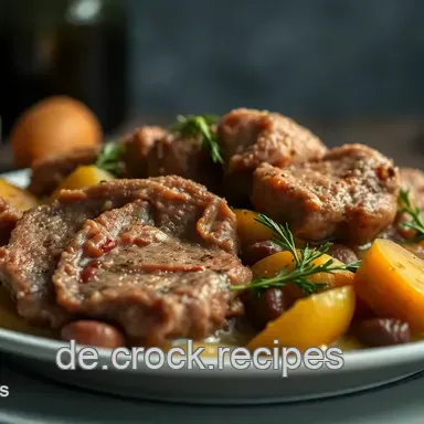 Zarter Schmorbraten mit Wurzelgem&uuml;se &ndash; Traditionelles Rezept