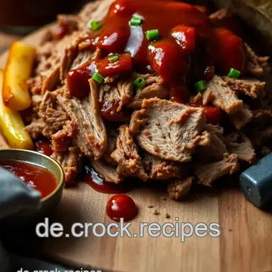 Zartes Pulled Pork Rezept mit hausgemachter BBQ-Sauce - Ein Klassiker Rezeptkarte