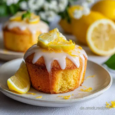 Zitronenkuchen mit Joghurt f&uuml;r 12 Portionen