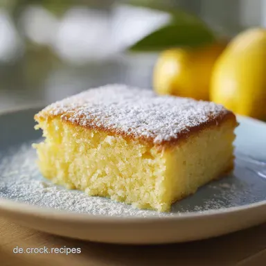 Zitronenkuchen Vom Blech In 40 Minuten Rezeptkarte