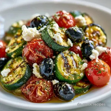 Zucchini-Pfanne mit Feta in 25 Minuten