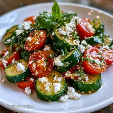 Zucchini-Tomaten-Salat in 15 Minuten Rezeptkarte