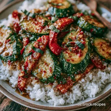 Zucchinipfanne Mit Reis In 20 Minuten Rezeptkarte