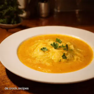 Omas Geheimnis Cremige Zucchinisuppe So lecker Rezeptkarte