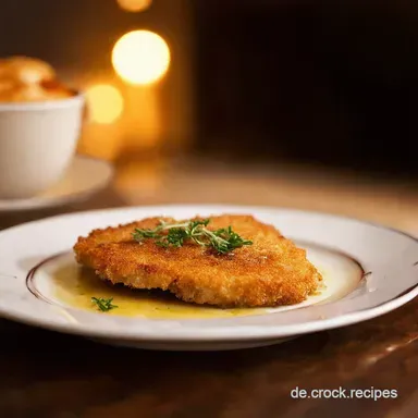 Zwiebelschnitzel wie von Oma Knusprig Lecker Rezeptkarte
