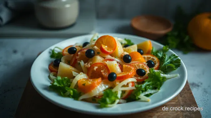 Frischer Fenchelsalat mit Zitrus-Dressing