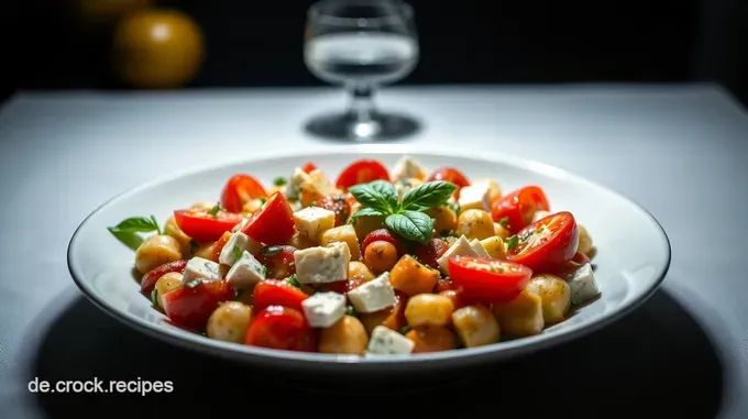 Frischer Pesto Kartoffelsalat mit italienischem Flair