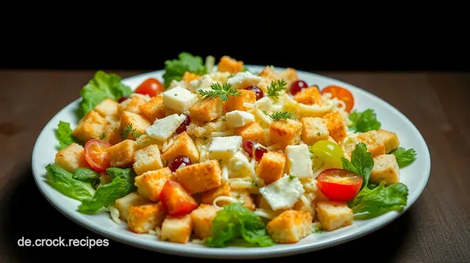 Klassischer Caesar-Salat – Ein Genuss für jede Gelegenheit!