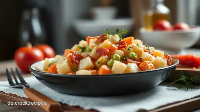 Klassischer französischer Kartoffelsalat – Ein Genuss aus der Provence