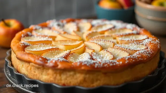 Saftiger Apfelkuchen nach Omas Rezept