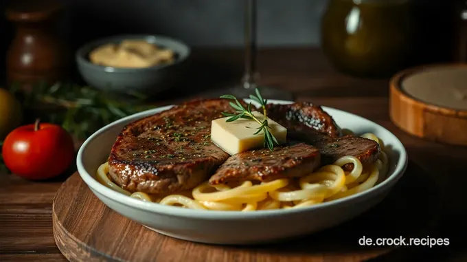 Saftiges Rumpsteak mit Kräuterbutter