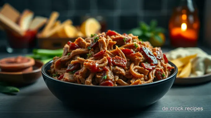 Zartes Pulled Pork mit hausgemachter BBQ-Sauce