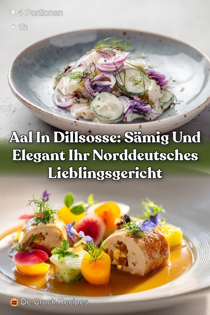 Aal in Dillsosse: S&auml;mig und elegant Ihr norddeutsches Lieblingsgericht