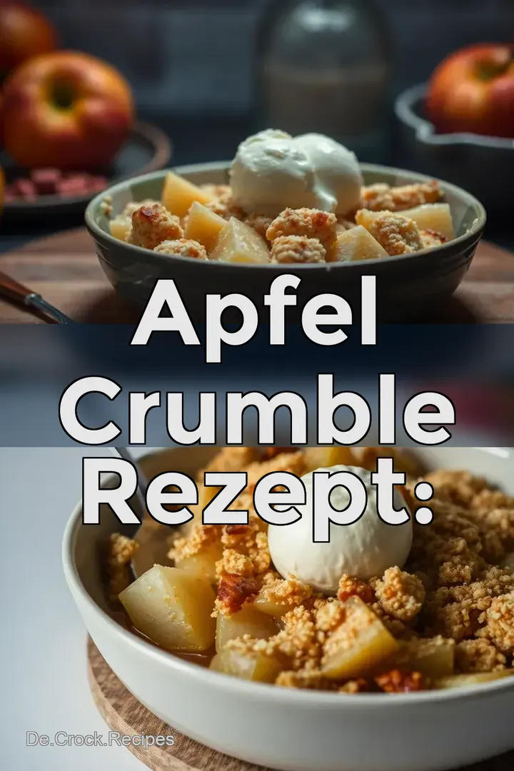 Apfel Crumble wie von Mike: &quot Das perfekte Dinner&quot Rezept!