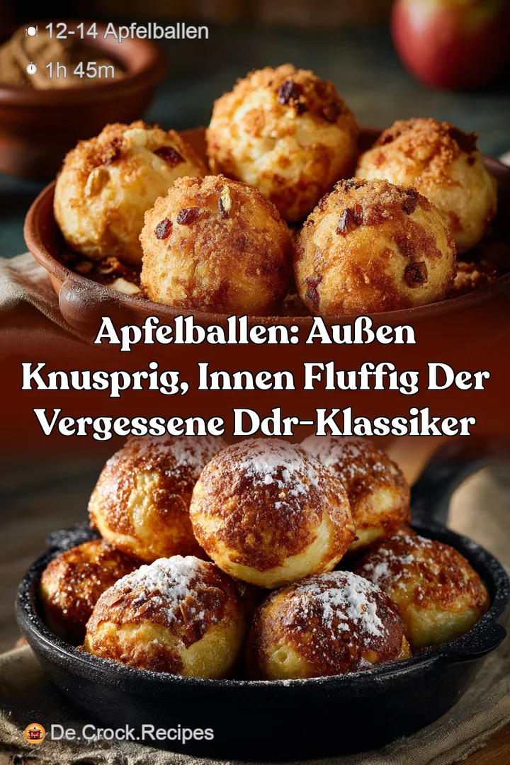Apfelballen: Au&szlig;en knusprig innen fluffig der vergessene DDR-Klassiker