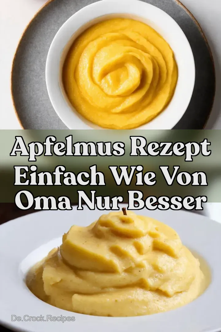 Apfelmus Rezept Einfach Wie von Oma nur besser
