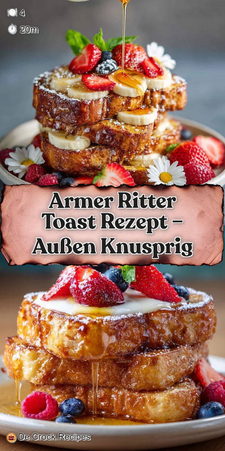 Close-up of crusty, caramelized French toast with a soft, fluffy interior, sprinkled with powdered sugar and plump blueber...