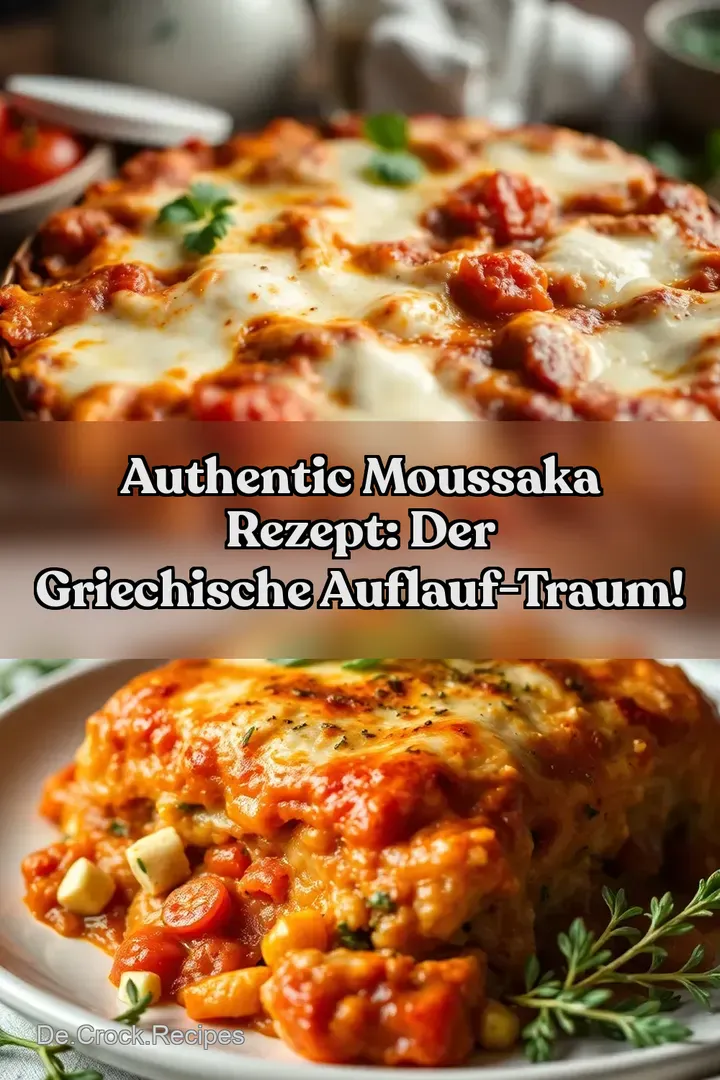 Authentic Moussaka Rezept: Der Griechische Auflauf-Traum!
