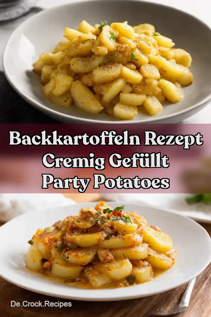 Backkartoffeln Rezept Cremig Gef&uuml;llt Party Potatoes