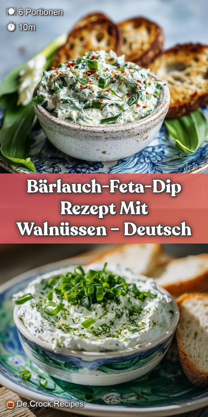 Close-up of a lush, pale green dip with visible herbs and feta. Inviting and creamy in texture.