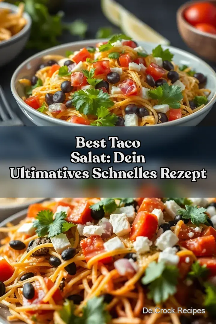 Best Taco Salat: Dein ultimatives schnelles Rezept