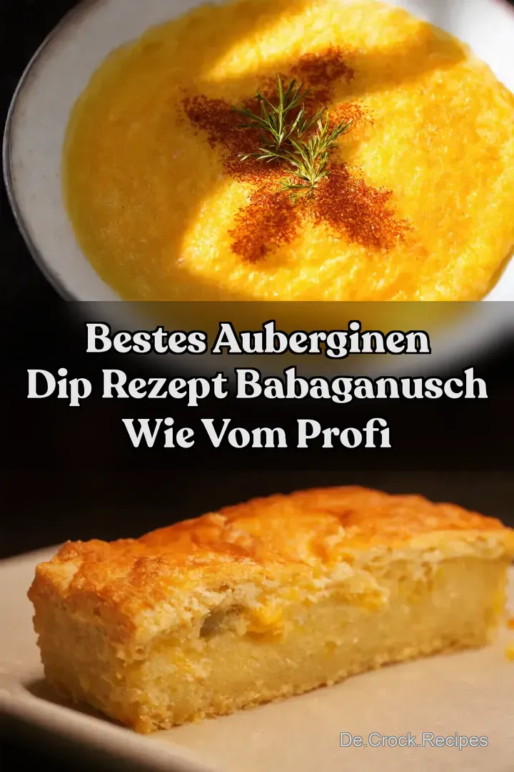 Bestes Auberginen Dip Rezept Babaganusch wie vom Profi
