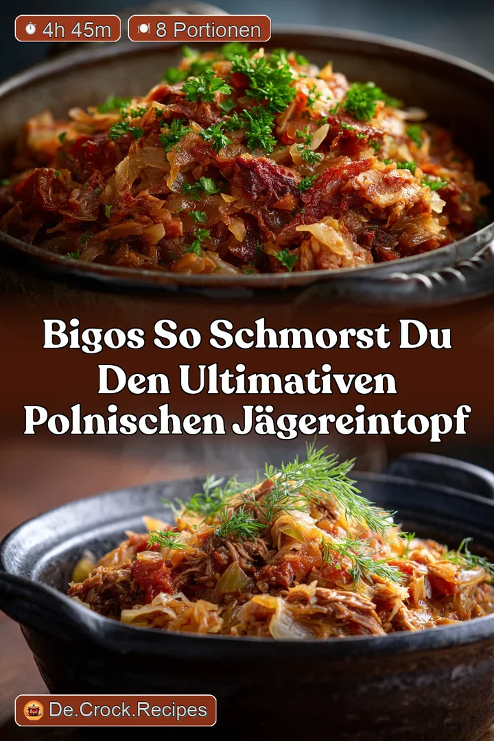 Bigos So schmorst du den ultimativen polnischen J&auml;gerEintopf