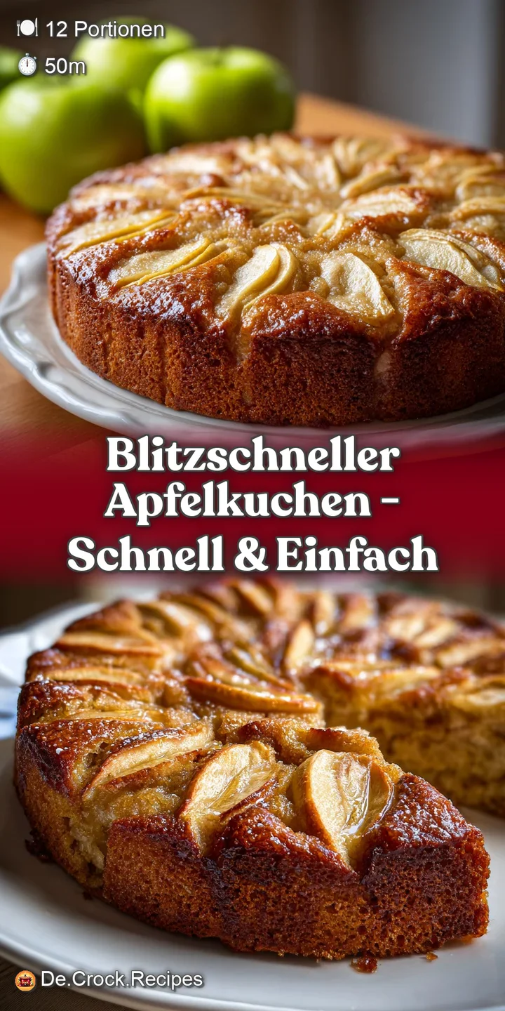 Close-up of soft apple cake, highlighting the tender, caramelized apples baked inside. Glistening moisture hints at a juic...