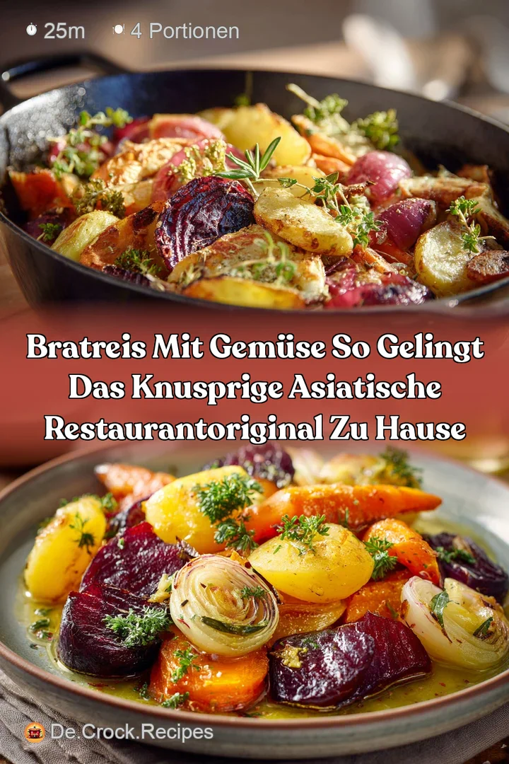 Bratreis mit Gem&uuml;se So gelingt das knusprige asiatische RestaurantOriginal zu Hause