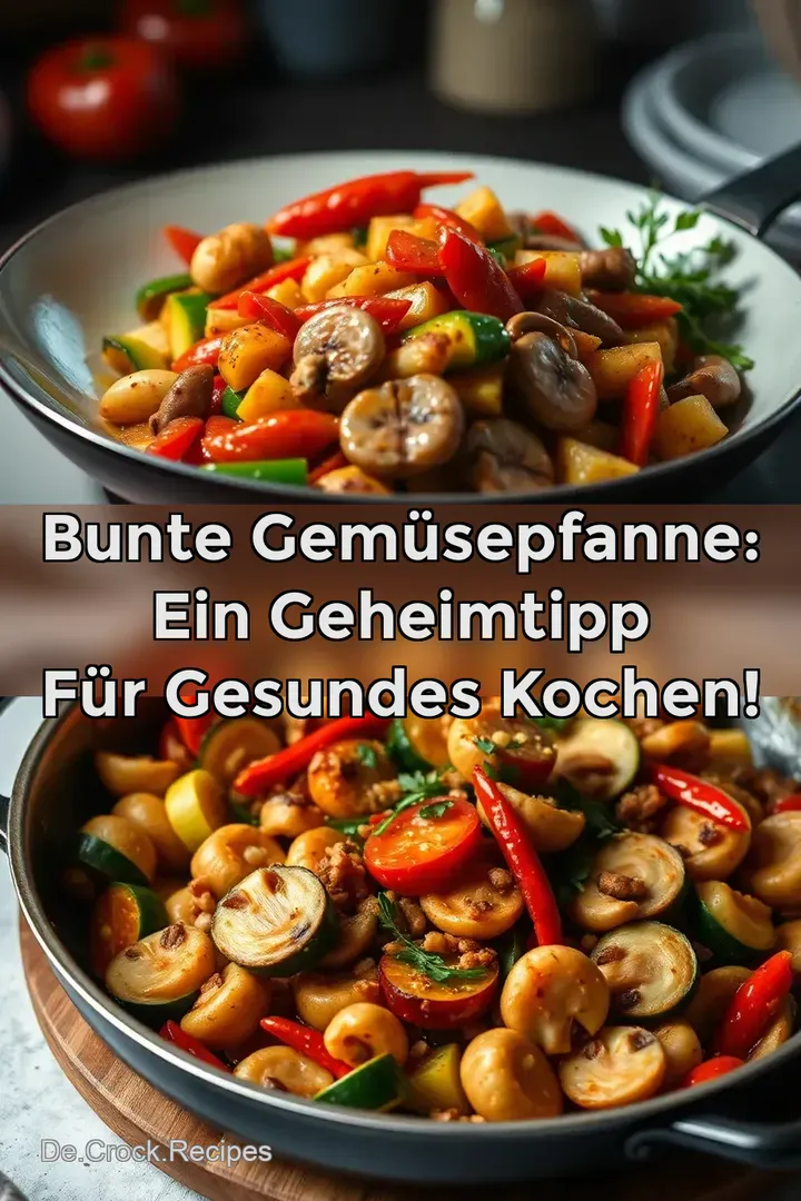 Bunte Gemüsepfanne: Ein Geheimtipp für gesundes Kochen!