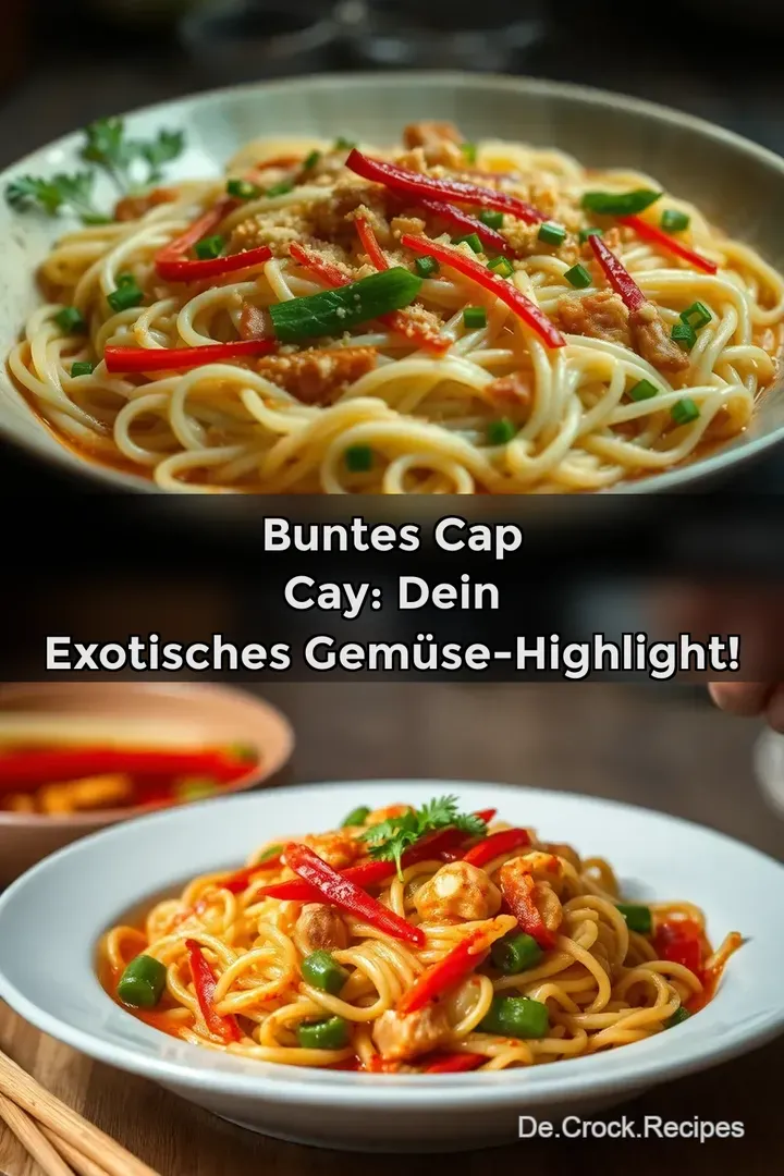 Buntes Cap Cay: Dein exotisches Gemüse-Highlight!