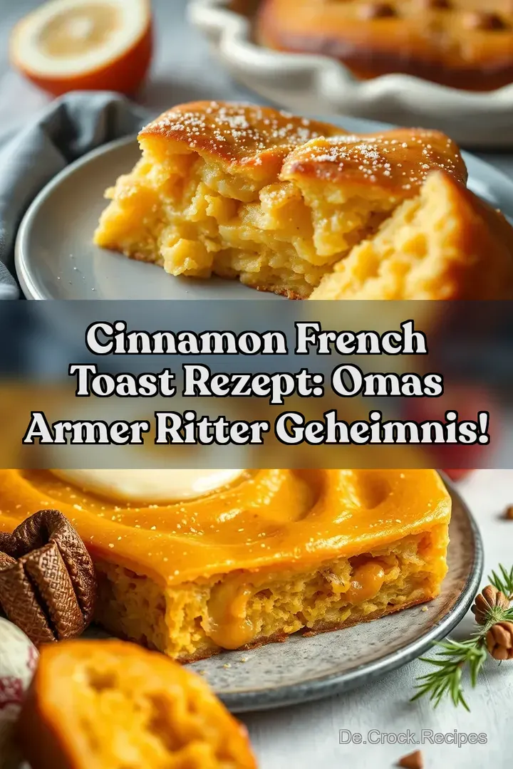 Cinnamon French Toast Rezept: Omas Armer Ritter Geheimnis!