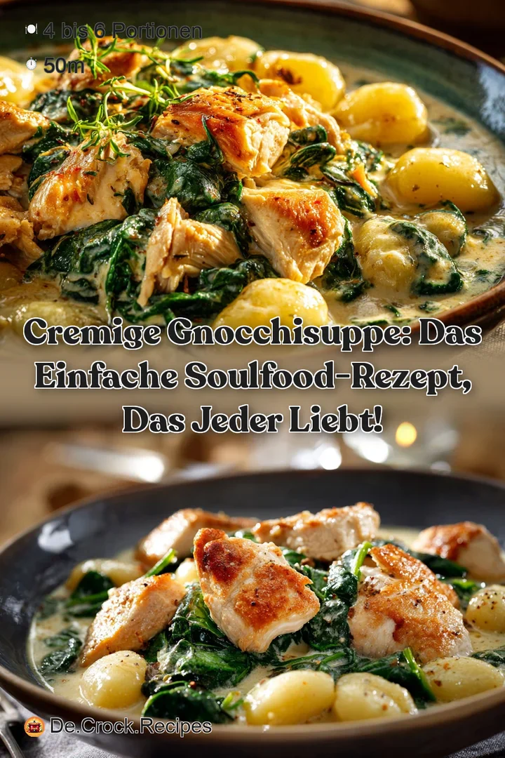 Cremige Gnocchisuppe: Das einfache Soulfood-Rezept das jeder liebt!