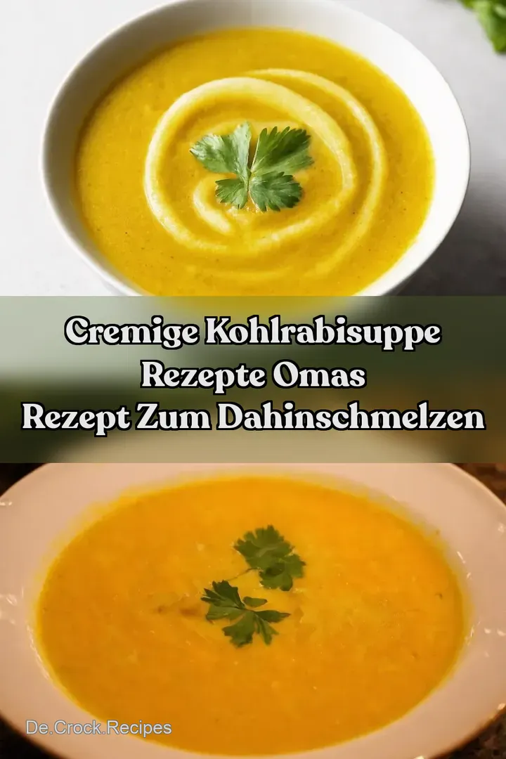 Cremige Kohlrabisuppe Rezepte Omas Rezept zum Dahinschmelzen